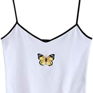 Skylar Brandy Melville Butterfly Tank